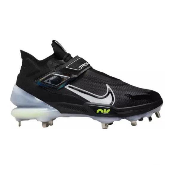 Nike Force Zoom Trout 8 Elite Mid Metal Baseball Cleats CZ5913 010 Size 14 - Picture 1 of 5